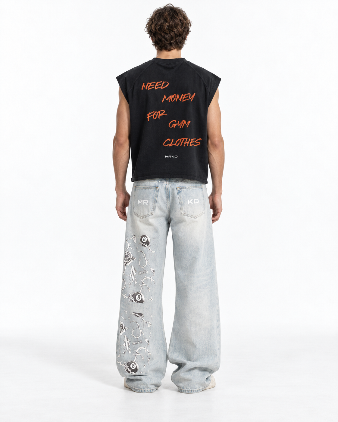Black Tank & Graphic Denim — MRKD First Release