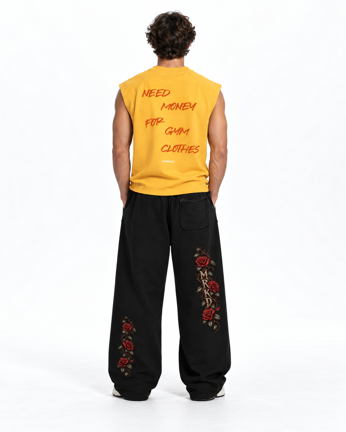 Yellow Tank & Rose Sweats — MRKD First Release